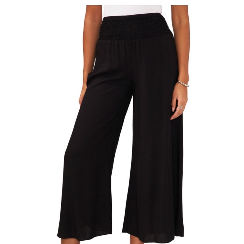 Bohemian style lightweight wide leg pants, NEW
